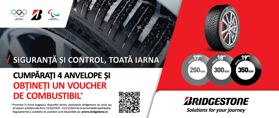 Promotie Bridgestone iarna 2024