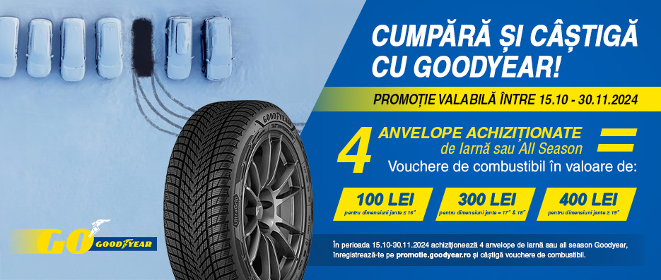 Promotie Goodyear iarna 2024