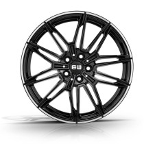 Elite Wheels AQUILA 19, 8.5, 5, 112, 30, 66.6, BLACK LIP POLISHED,