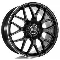 Elite Wheels ELEGANCE-R 17, 7.5, 5, 112, 45, 66.5, BLACK LIP POLISHED,