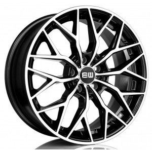 Elite Wheels VIPER X 18, 8, 5, 112, 26, 66.6, black polished,